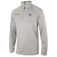 Columbia - Charlotte Hornets Omni-Wick Rockin' It Quarter-Zip Pullover Top - Heather Gray