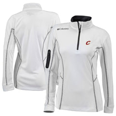 Columbia - Cleveland Cavaliers Women's Omni-Wick Shotgun Quarter-Zip Pullover Top - White