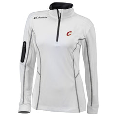 Columbia - Cleveland Cavaliers Women's Omni-Wick Shotgun Quarter-Zip Pullover Top - White