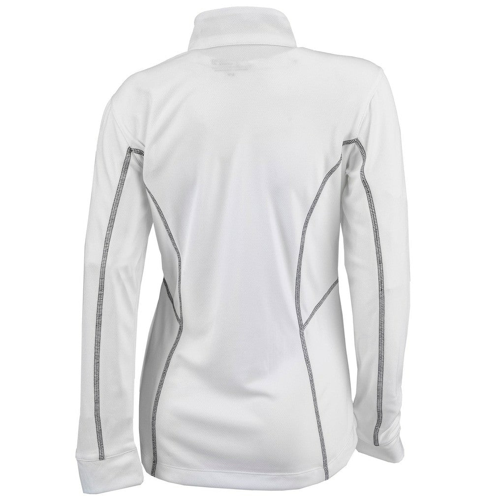 Columbia - Cleveland Cavaliers Women's Omni-Wick Shotgun Quarter-Zip Pullover Top - White