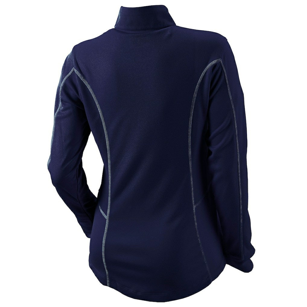 Columbia - Indiana Pacers Women's Omni-Wick Shotgun Quarter-Zip Pullover Top - Navy