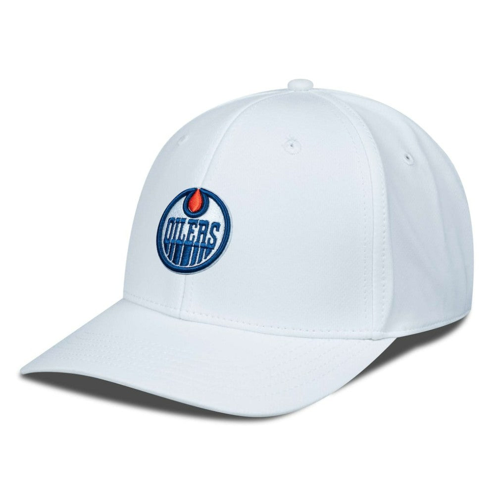 Edmonton Oilers - Levelwear Rise Flex Hat White