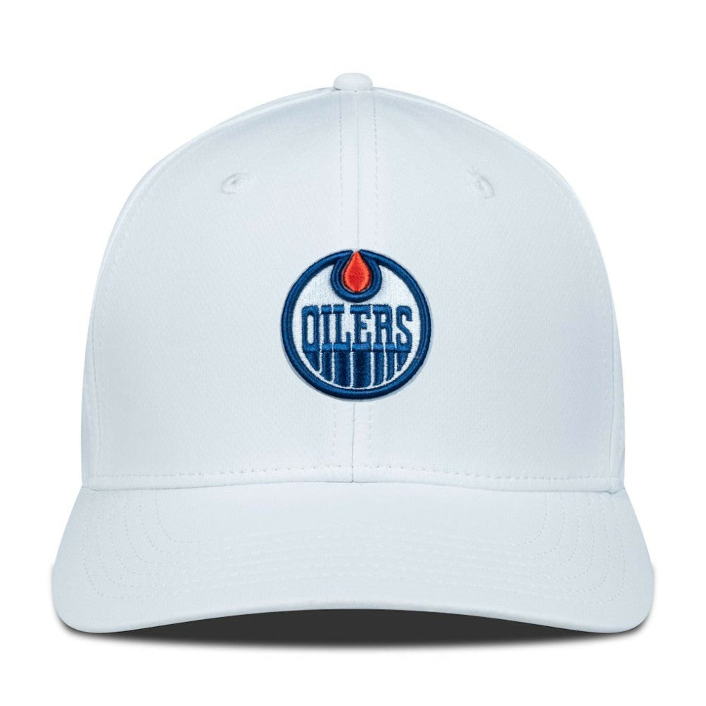 Edmonton Oilers - Levelwear Rise Flex Hat White