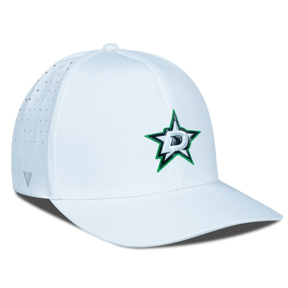 Dallas Stars - Levelwear Zeta Flex Hat White