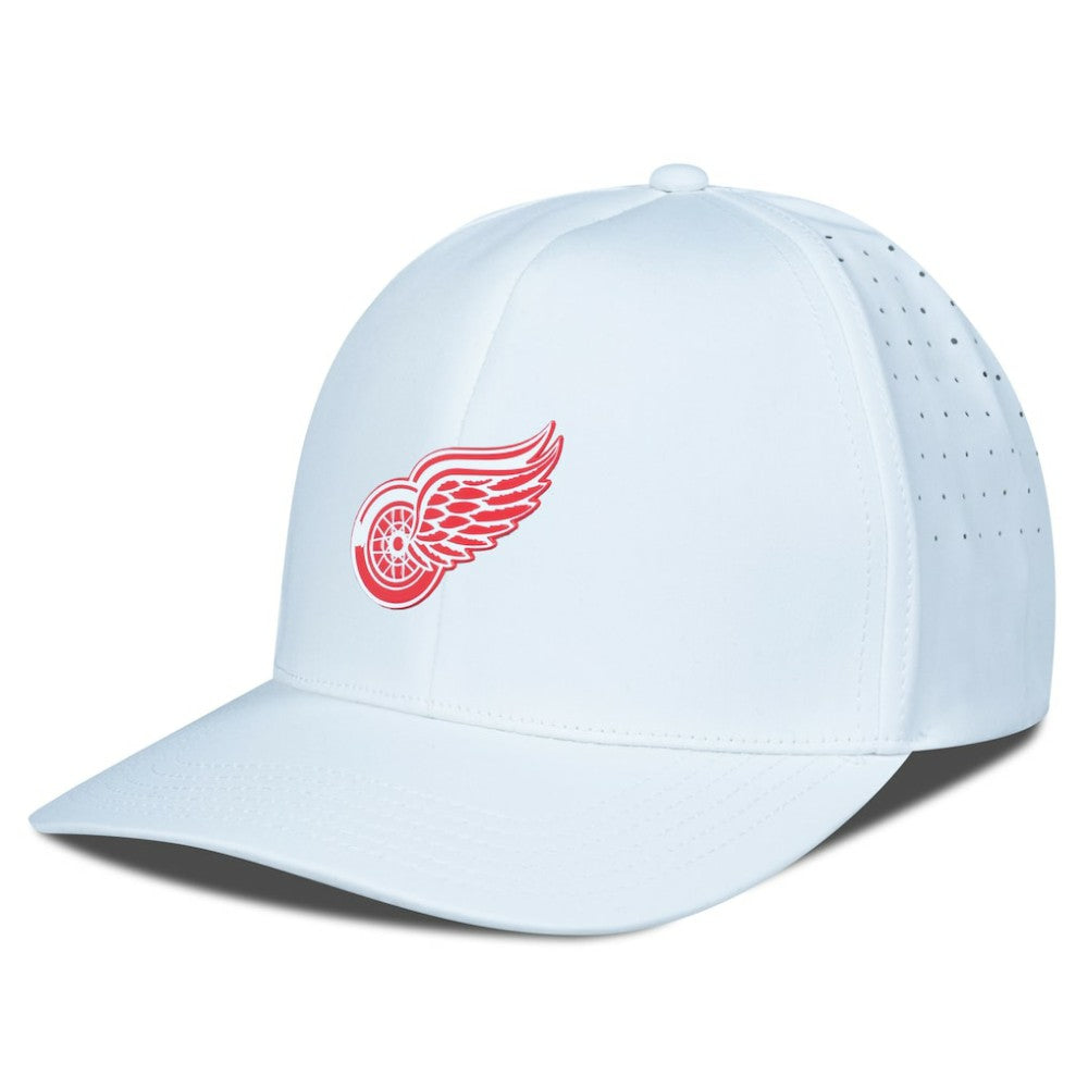 Detroit Red Wings - Levelwear Zeta Flex Hat White