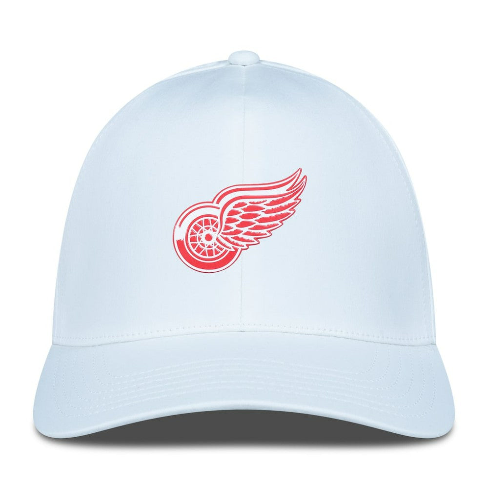 Detroit Red Wings - Levelwear Zeta Flex Hat White