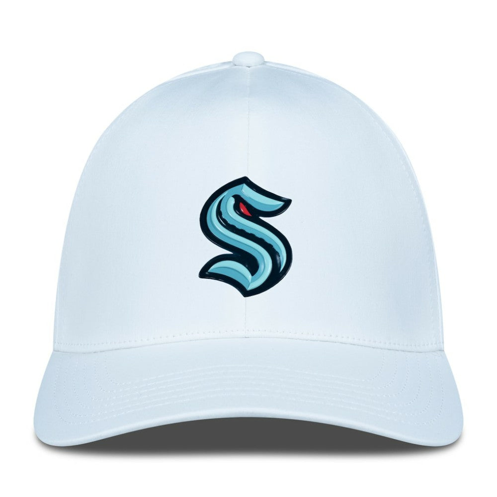 Seattle Kraken Levelwear Zeta Flex Hat White