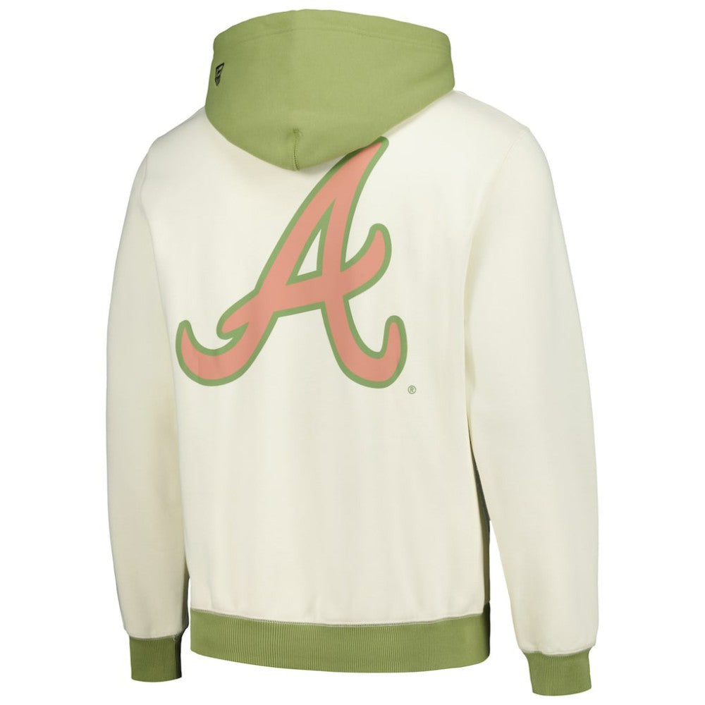 Atlanta Braves New Era Color Pop Pullover Hoodie On Sale