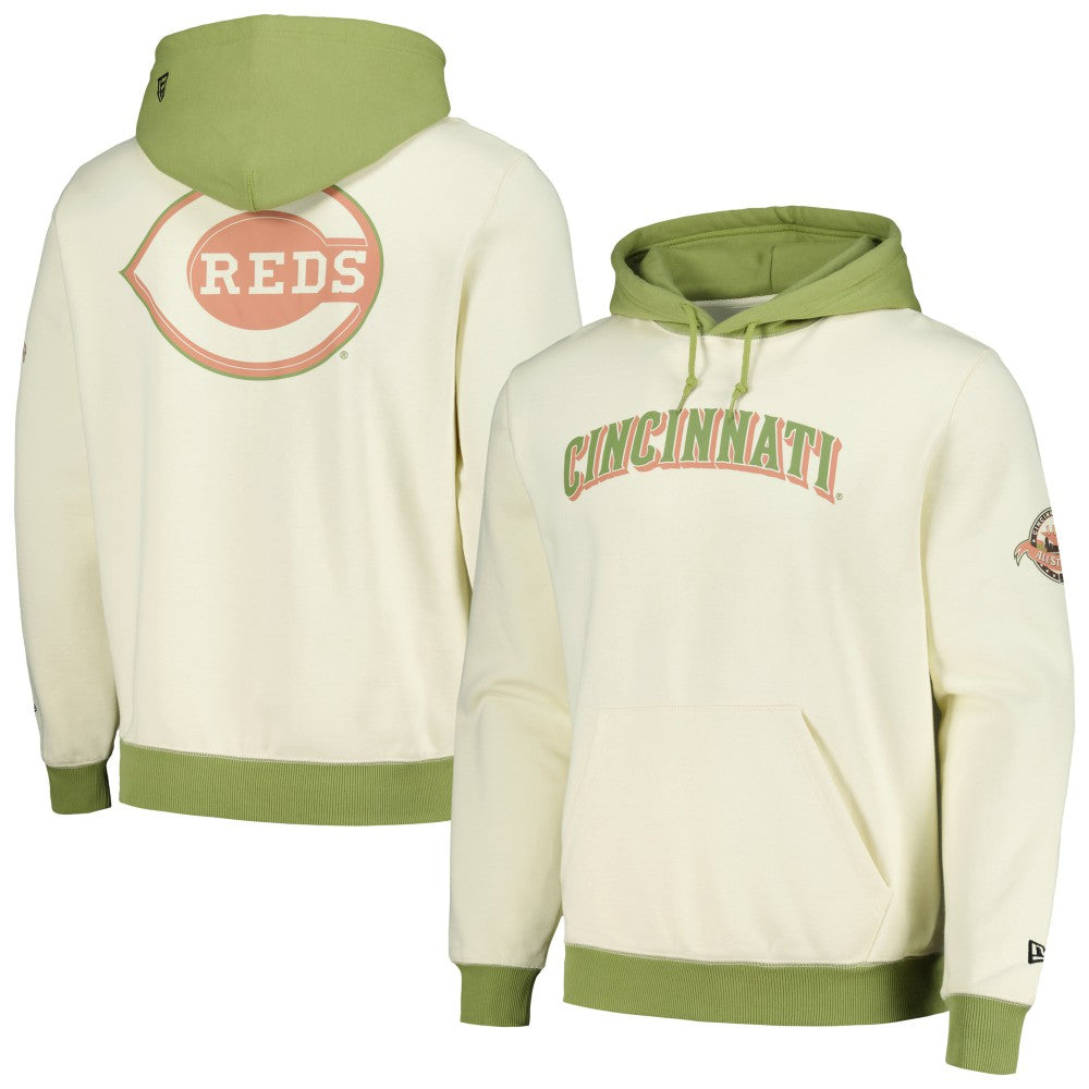 Cincinnati Reds New Era Color Pop Pullover Hoodie Lifestyle
