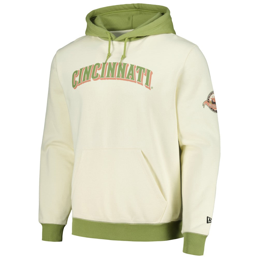 Cincinnati Reds New Era Color Pop Pullover Hoodie Lifestyle