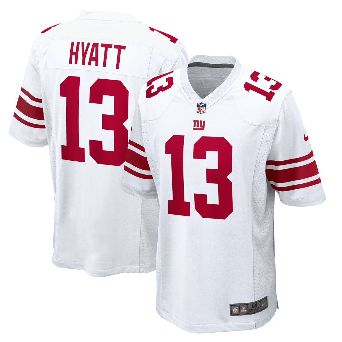 Jalin Hyatt New York Giants Game Jersey White - Nike