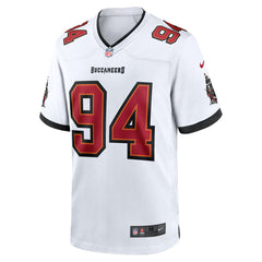 Calijah Kancey Tampa Bay Buccaneers Game Jersey White - Nike
