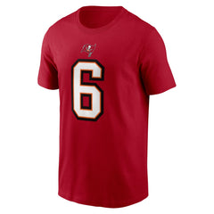 Baker Mayfield Tampa Bay Buccaneers Player Name & Number T-Shirt Red - Nike