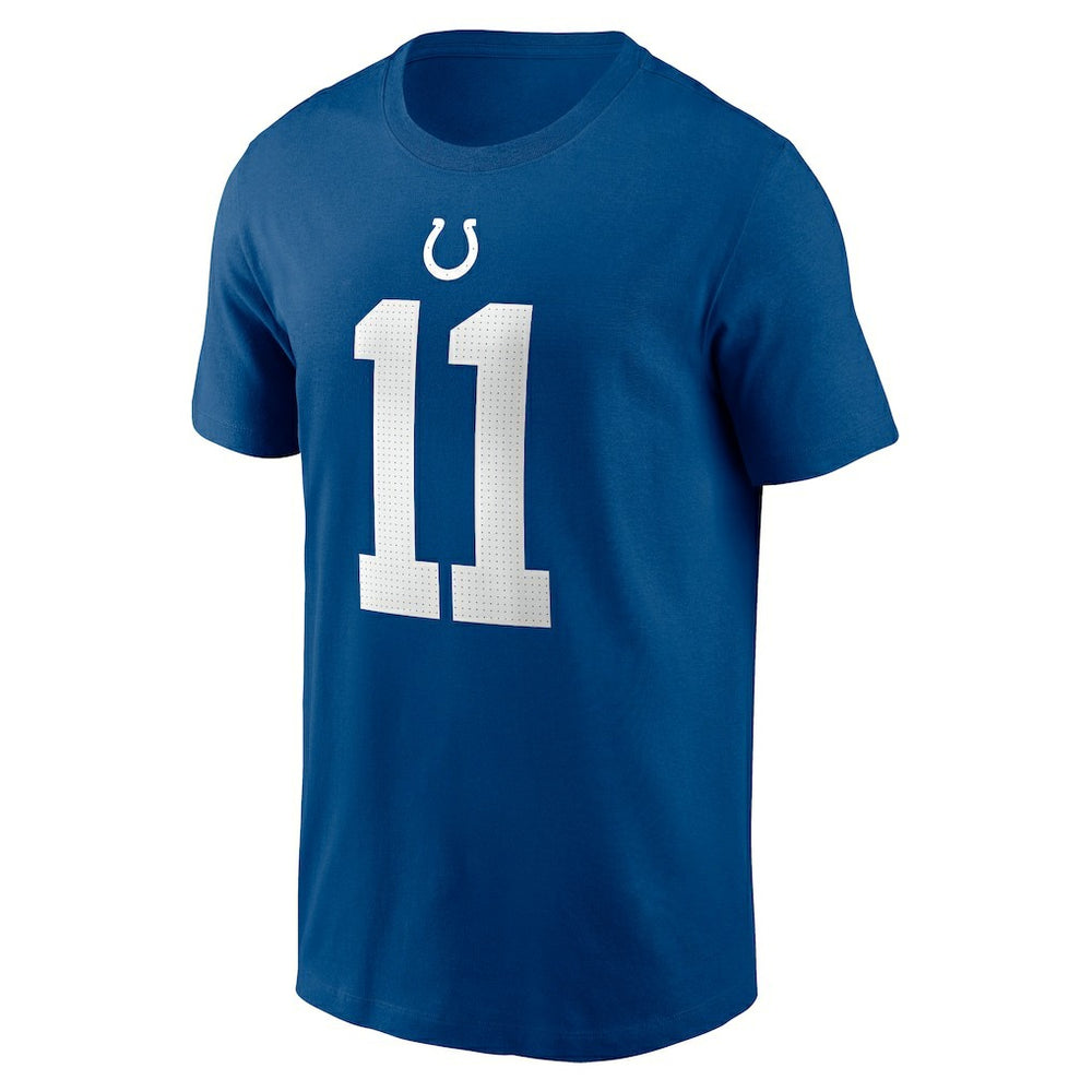 Michael Pittman Jr. Indianapolis Colts Player Name & Number T-Shirt Royal - Nike