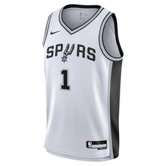 Nike - Victor Wembanyama San Antonio Spurs Youth Swingman Jersey - Association Edition - White