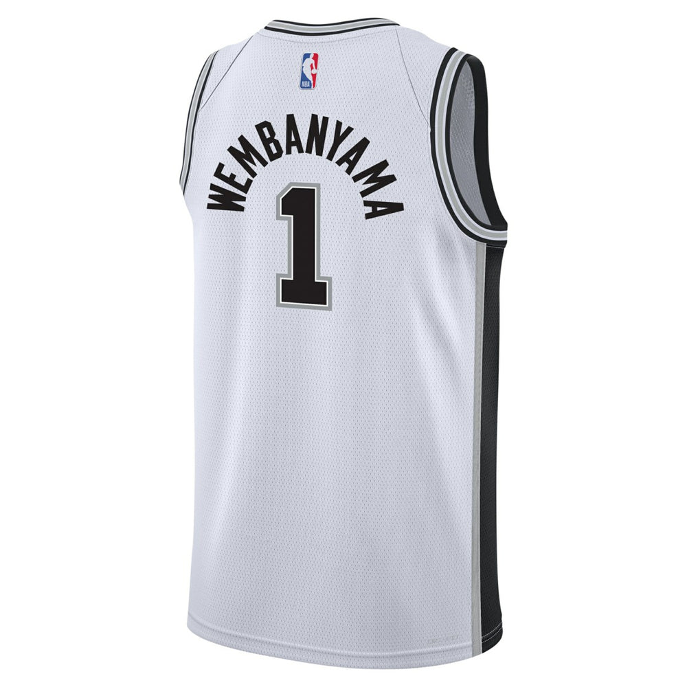 Nike - Victor Wembanyama San Antonio Spurs Youth Swingman Jersey - Association Edition - White