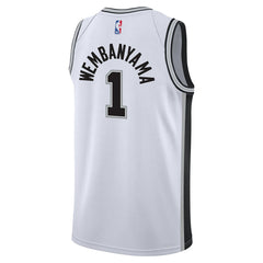 Nike - Victor Wembanyama San Antonio Spurs Youth Swingman Jersey - Association Edition - White