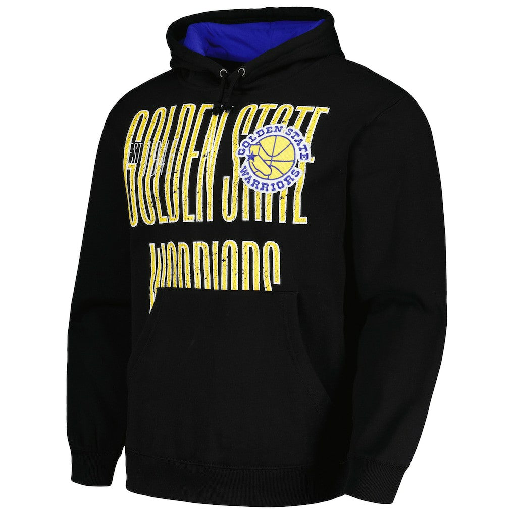 Mitchell & Ness - Golden State Warriors Hardwood Classics OG 2.0 Pullover Hoodie - Black