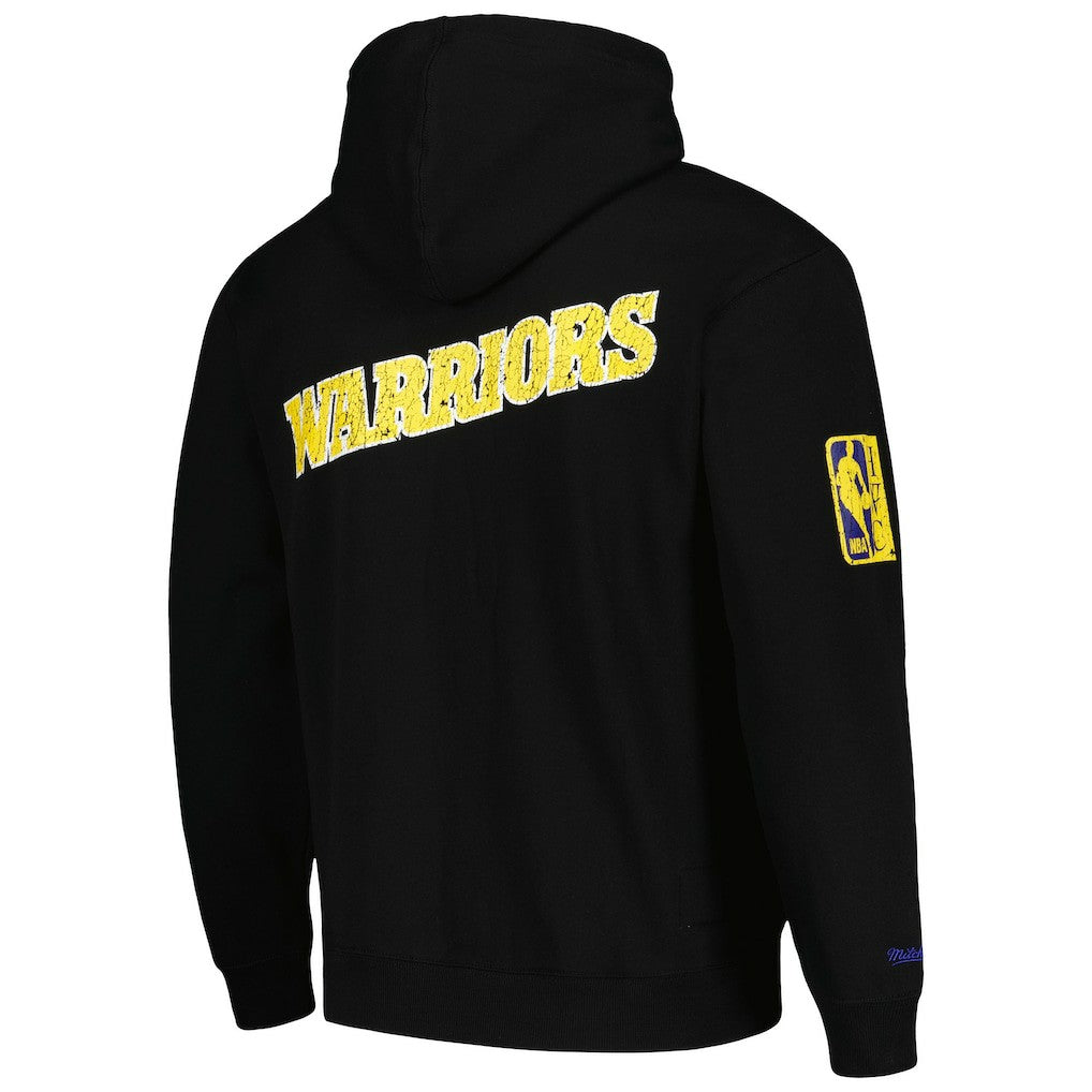Mitchell & Ness - Golden State Warriors Hardwood Classics OG 2.0 Pullover Hoodie - Black