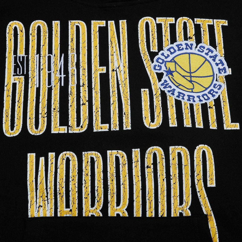 Mitchell & Ness - Golden State Warriors Hardwood Classics OG 2.0 Pullover Hoodie - Black