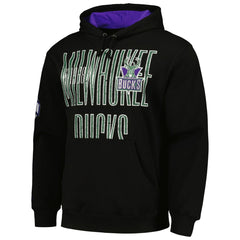 Mitchell & Ness - Milwaukee Bucks Hardwood Classics OG 2.0 Pullover Hoodie - Black