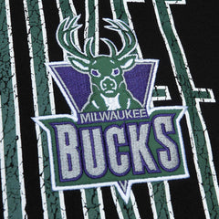Mitchell & Ness - Milwaukee Bucks Hardwood Classics OG 2.0 Pullover Hoodie - Black