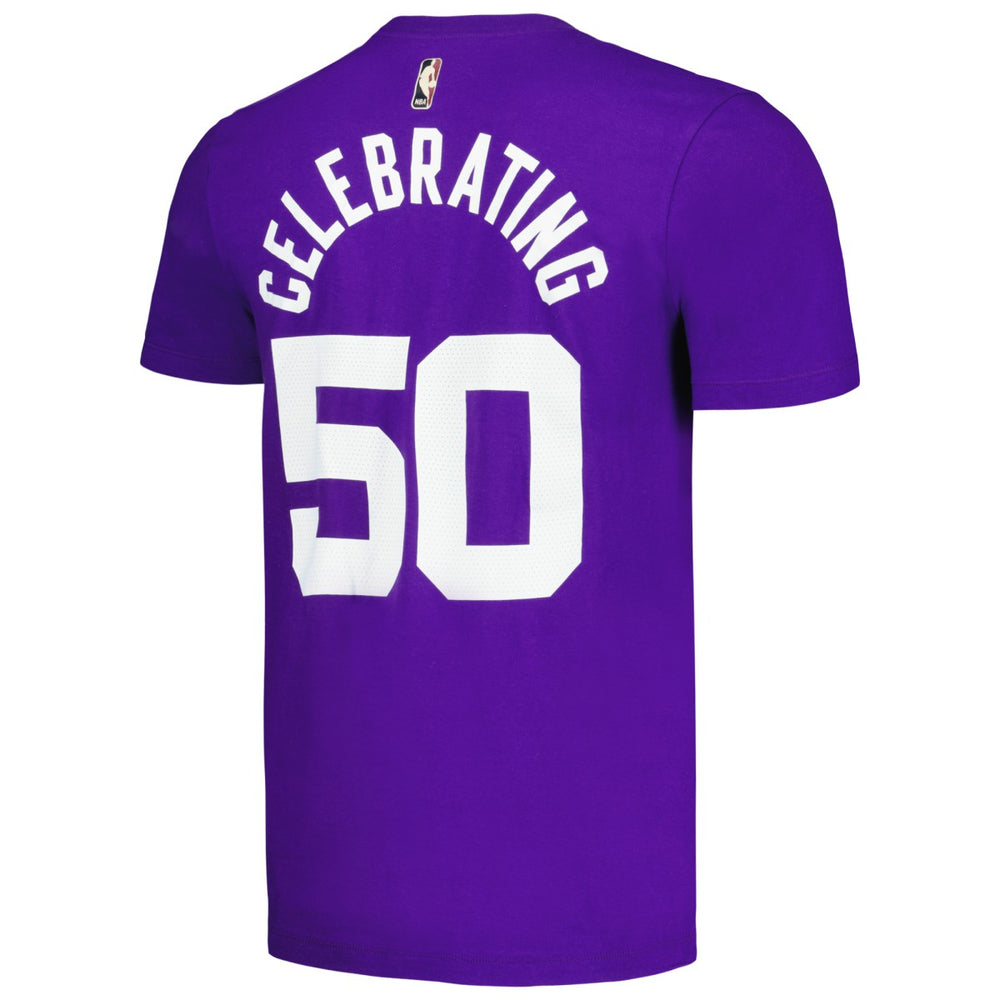 Nike - Utah Jazz Unisex 50th Anniversary T-Shirt - Purple