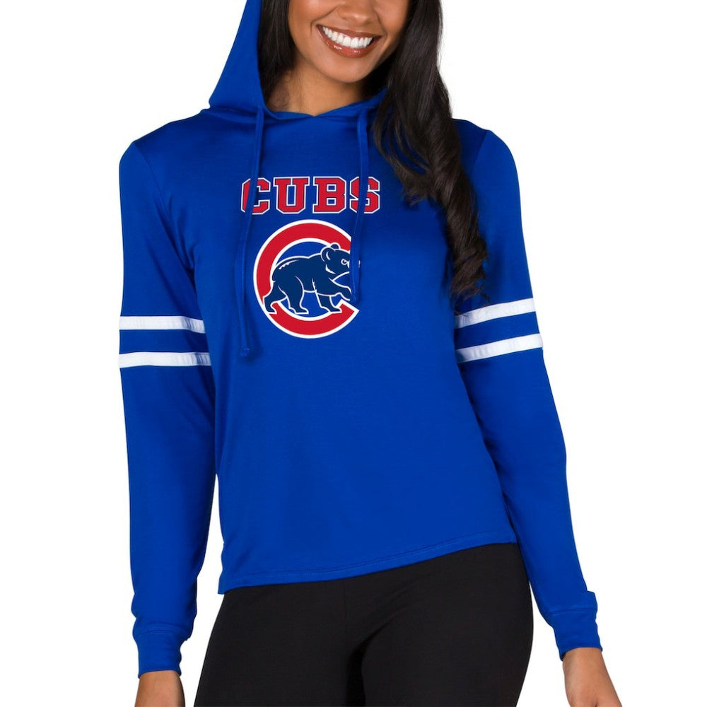 Chicago Cubs Concepts Sport Women's Marathon Lightweight Lounge Pullover Hoodie On Sale