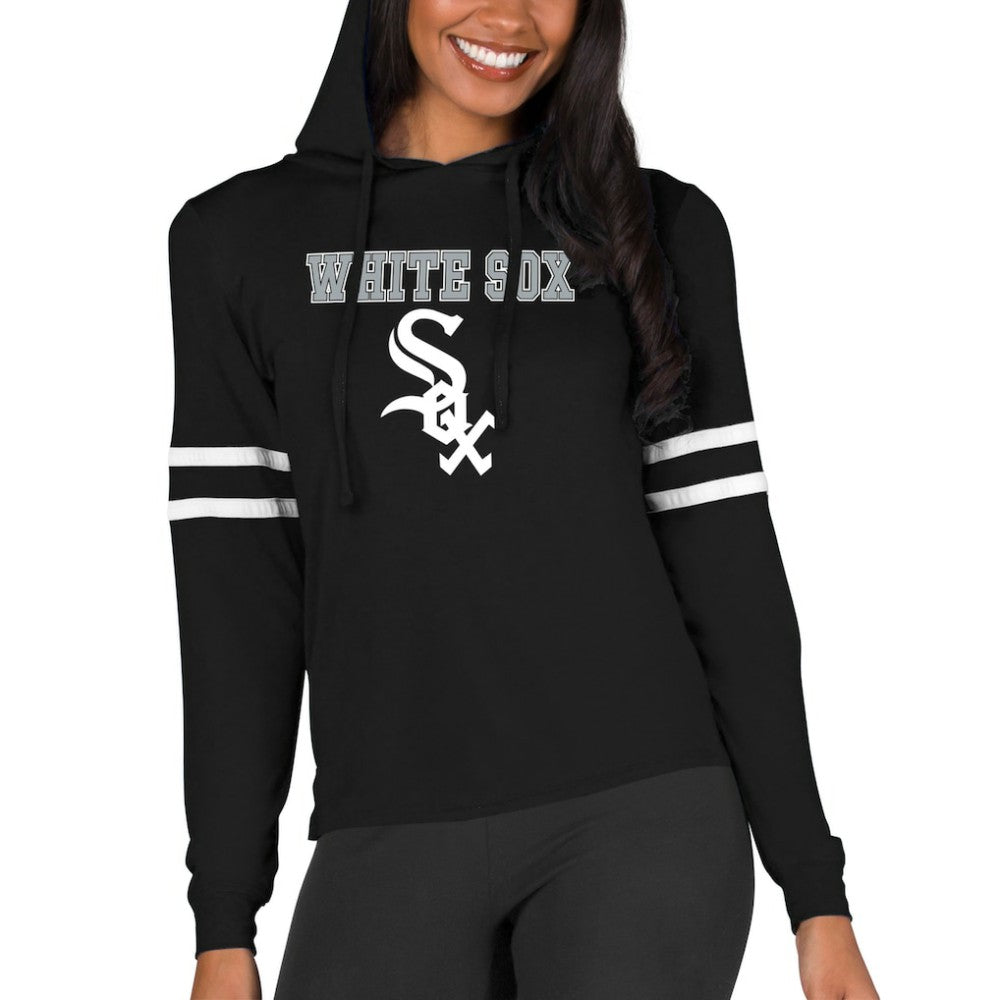 Chicago White Sox Concepts Sport Women's Marathon Lightweight Lounge Pullover Hoodie Clearance