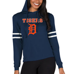 Detroit Tigers Concepts Sport Women's Marathon Lightweight Lounge Pullover Hoodie Lifestyle