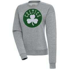 NBA - Boston Celtics Antigua Women's Victory Crewneck Pullover Sweatshirt - Heather Gray
