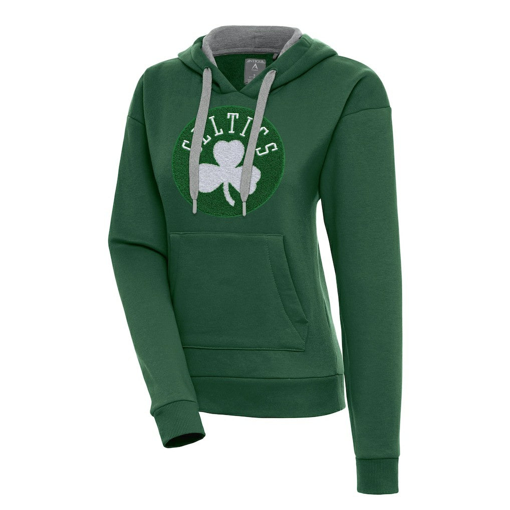 NBA - Boston Celtics Antigua Women's Victory Pullover Hoodie - Hunter Green