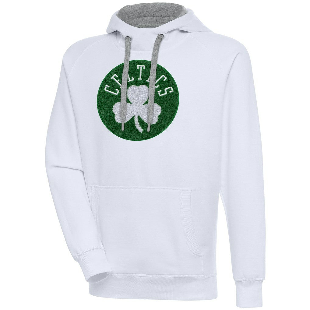 NBA - Boston Celtics Antigua Victory Pullover Hoodie - White