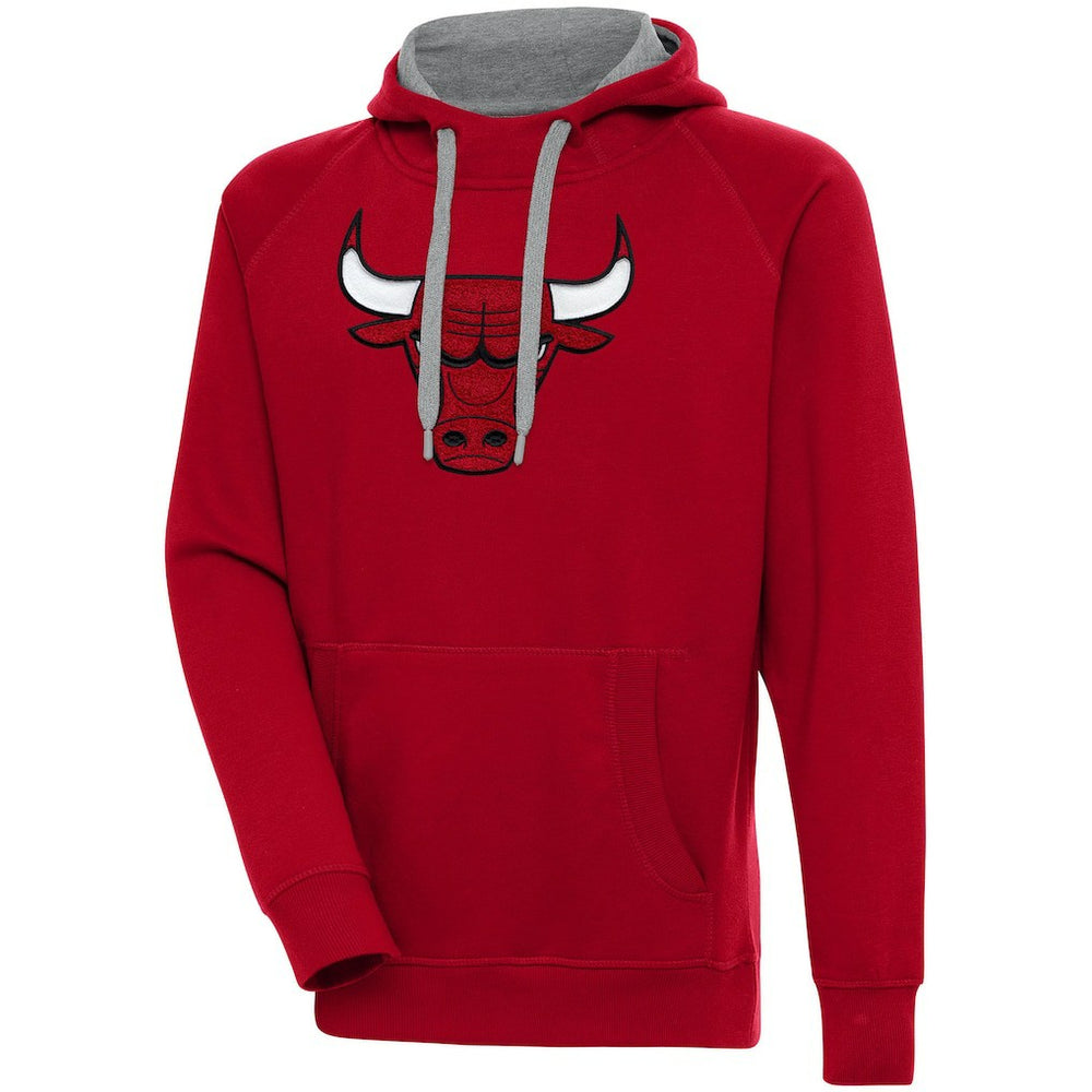 NBA - Chicago Bulls Antigua Victory Pullover Hoodie - Red
