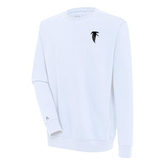 Atlanta Falcons Adult Throwback Logo Victory Pullover Sweatshirt White - NFL