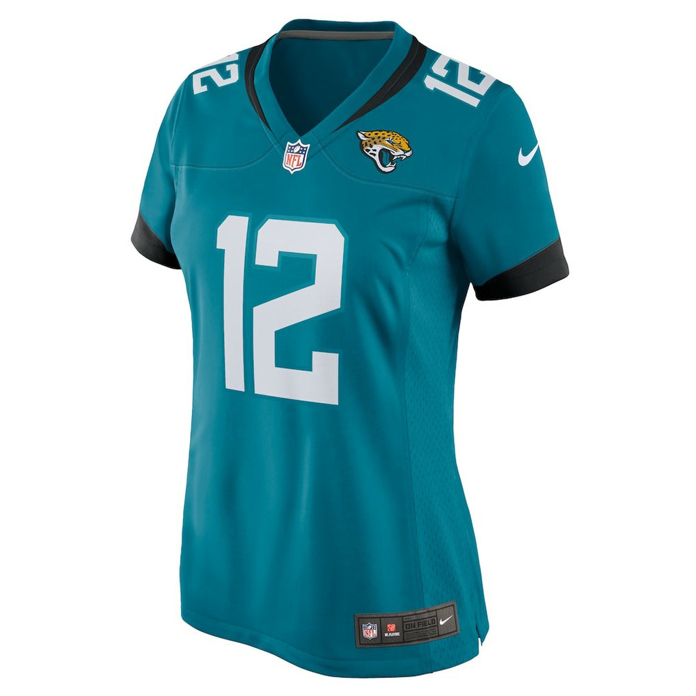 Nathan Rourke Jacksonville Jaguars Women's Team Game Jersey Teal - Nike