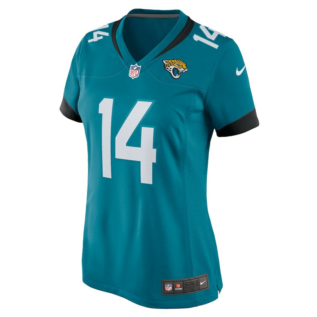 Elijah Cooks Jacksonville Jaguars Women's Team Game Jersey Teal - Nike