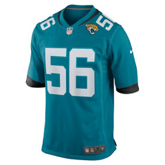 Yasir Abdullah Jacksonville Jaguars Team Game Jersey Teal - Nike