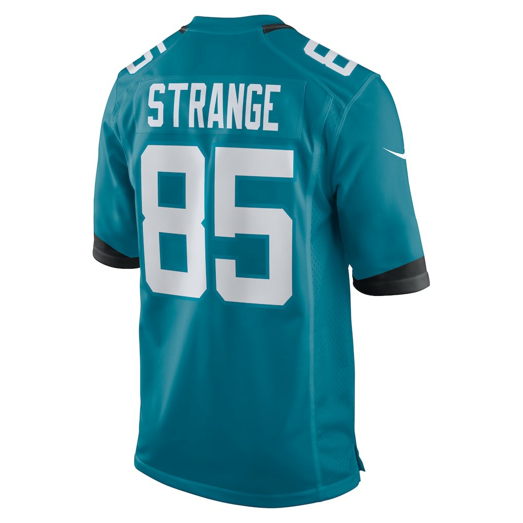 Brenton Strange Jacksonville Jaguars Team Game Jersey Teal - Nike