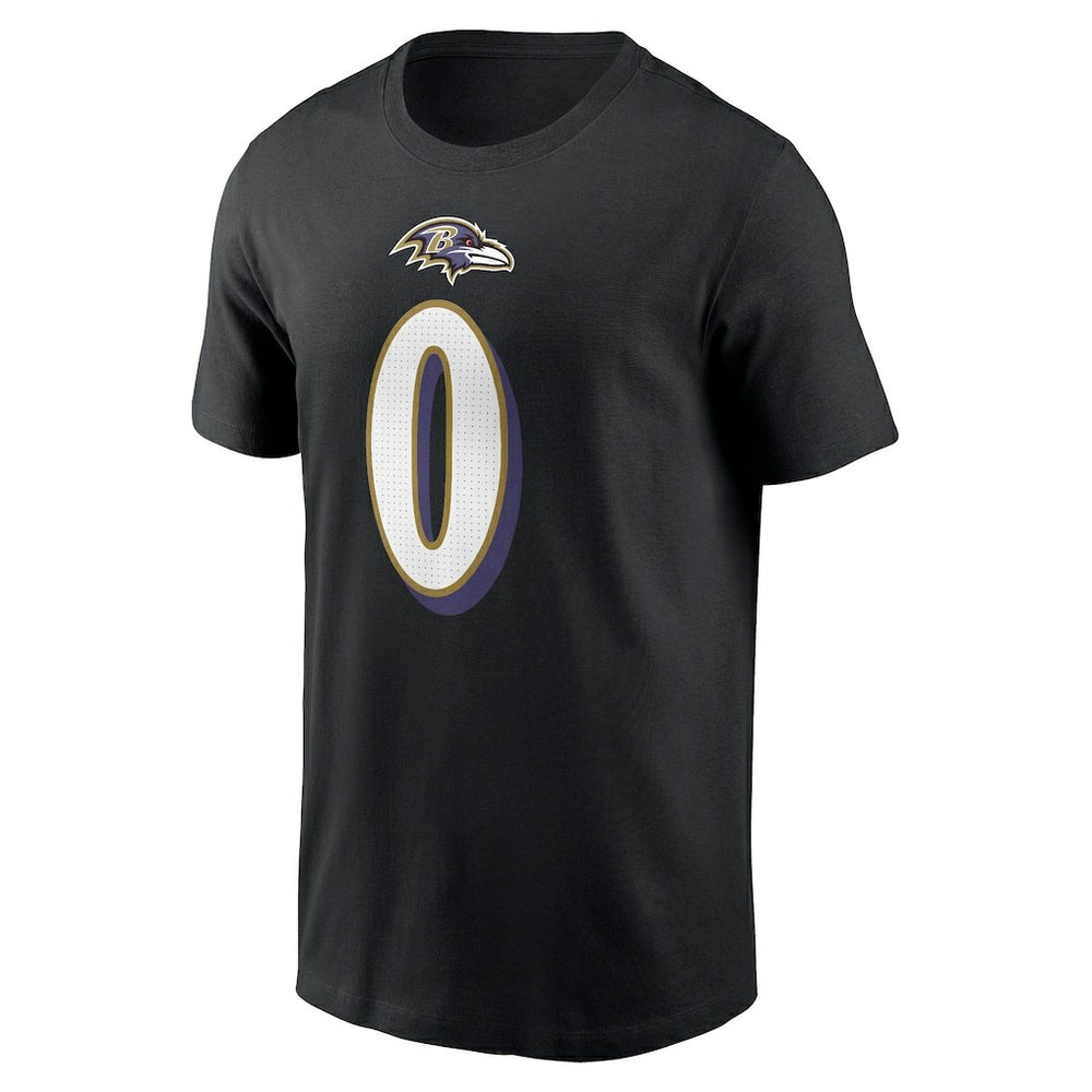 Roquan Smith Baltimore Ravens Player Name & Number T-Shirt Black - Nike