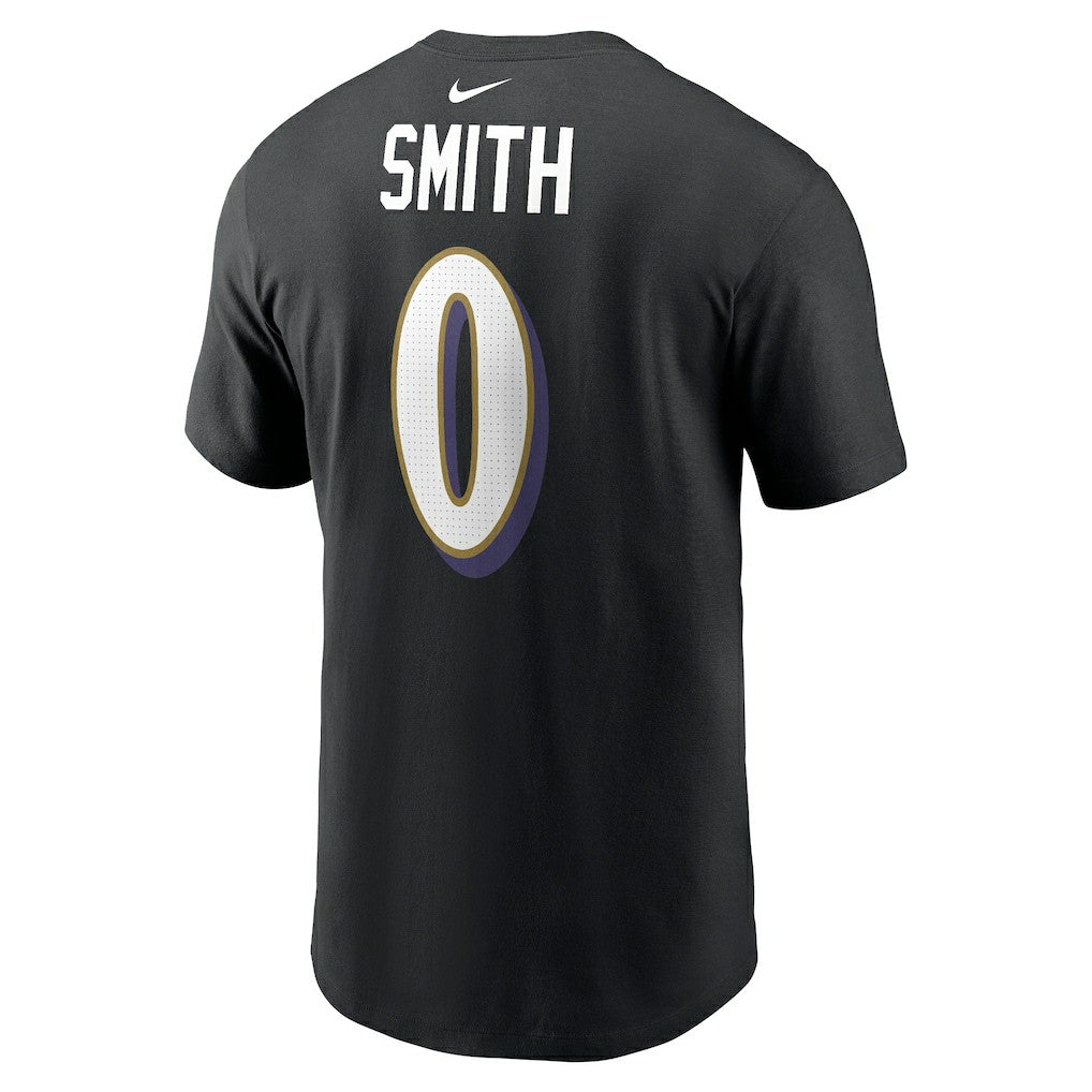 Roquan Smith Baltimore Ravens Player Name & Number T-Shirt Black - Nike