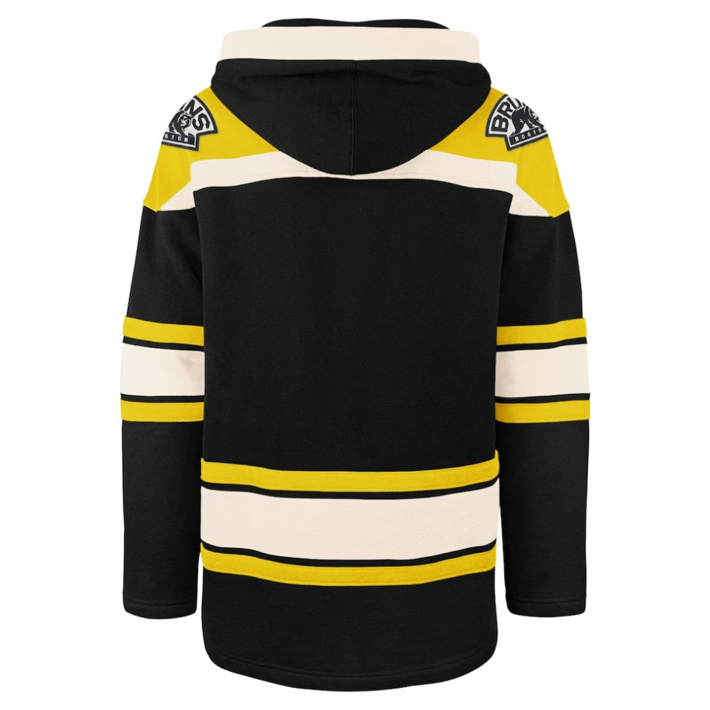 Boston Bruins '47 Big & Tall Superior Lacer Pullover Hoodie Black