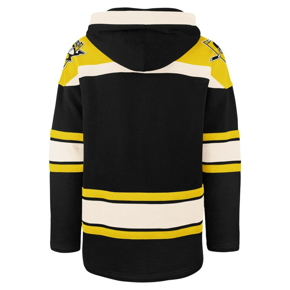 Pittsburgh Penguins '47 Big & Tall Superior Lacer Pullover Hoodie Black