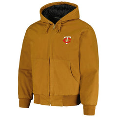 Minnesota Twins Dunbrooke Dakota Work Full-Zip Hoodie Jacket Clearance