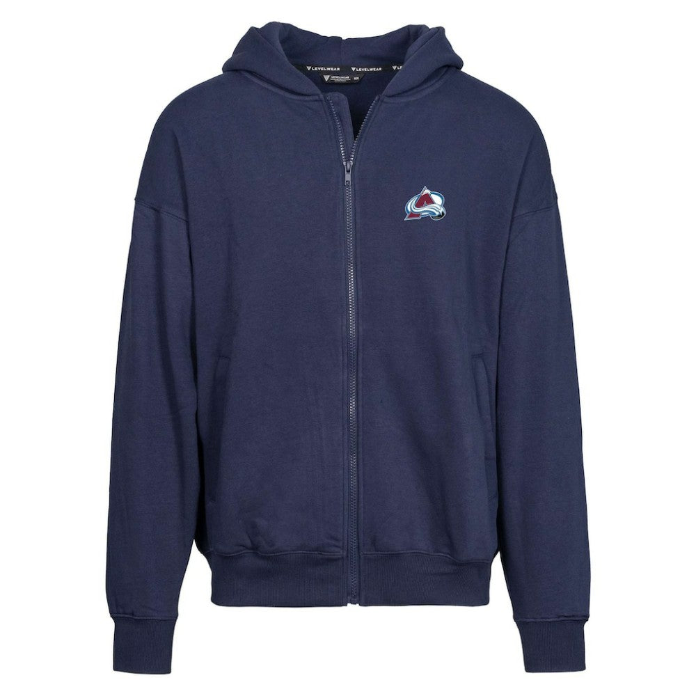 Colorado Avalanche - Levelwear Uphill Insignia Full-Zip Hoodie Navy