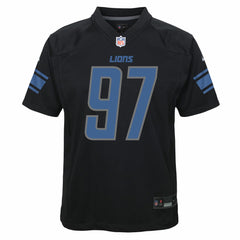 Aidan Hutchinson Detroit Lions Youth Game Jersey Black - Nike
