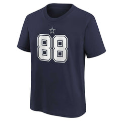 CeeDee Lamb Dallas Cowboys Preschool Player Name & Number T-Shirt Navy - Nike