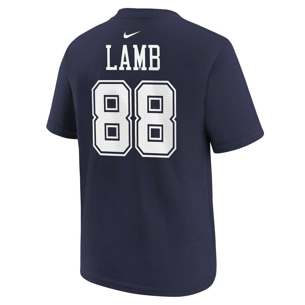 CeeDee Lamb Dallas Cowboys Preschool Player Name & Number T-Shirt Navy - Nike