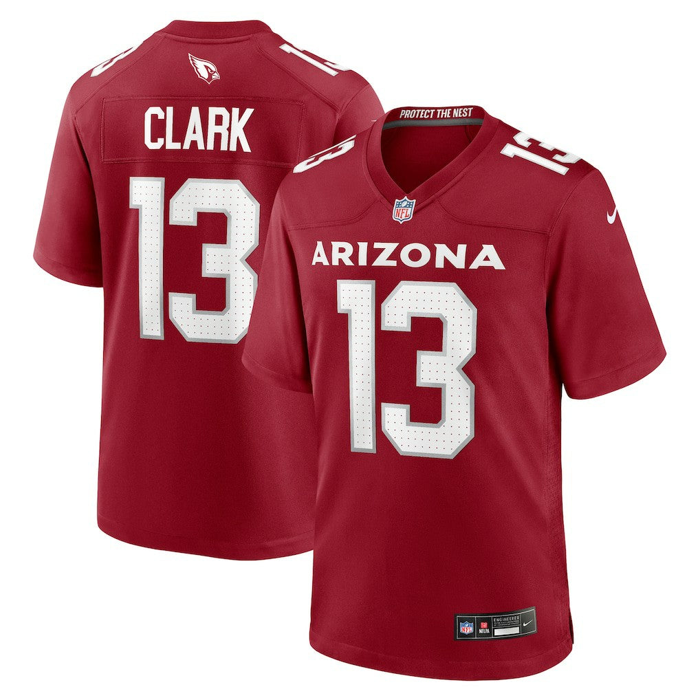 Kei'Trel Clark Arizona Cardinals Game Jersey - Cardinal | NFL Jerseys
