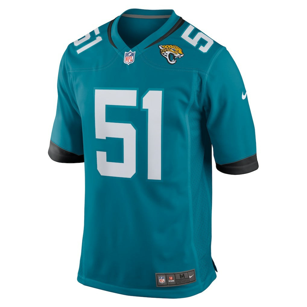 Ventrell Miller Jacksonville Jaguars Game Jersey - Teal | NFL Jerseys